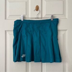 Y2K Nike blue tennis pleated skirt